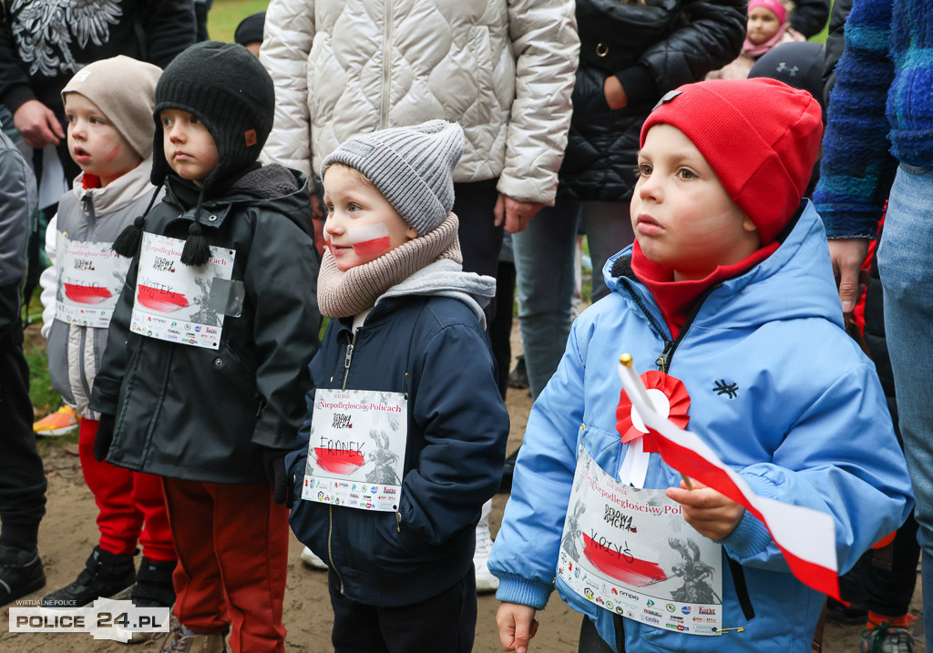 W Święto Niepodległości pobiegli też najmłodsi