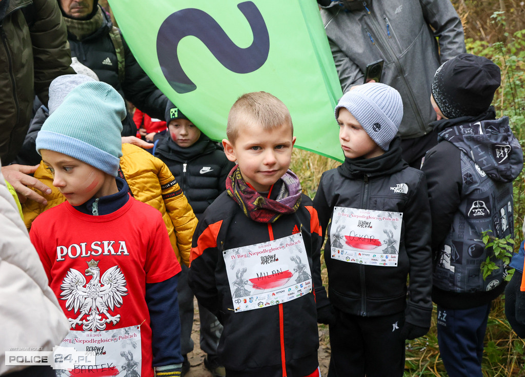 W Święto Niepodległości pobiegli też najmłodsi