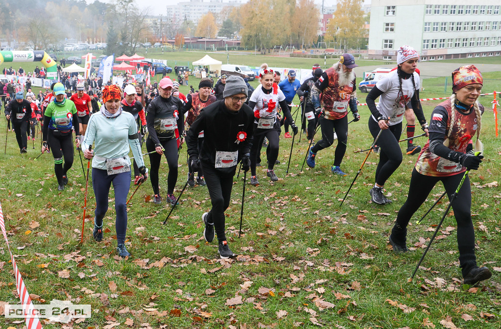 Maszerowali po Puszczy Wkrzańskiej