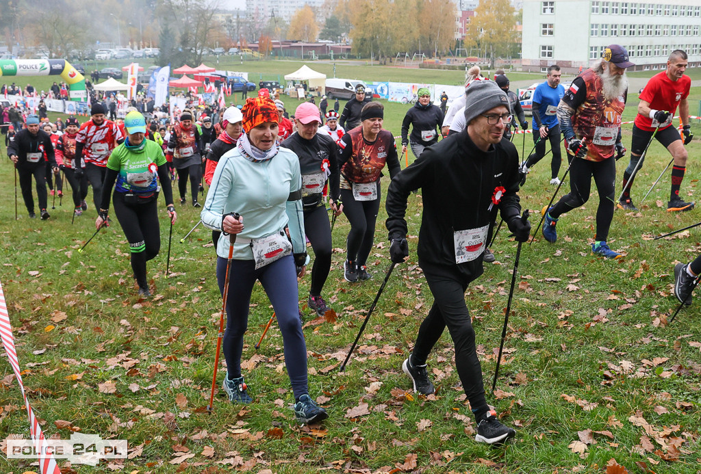 Maszerowali po Puszczy Wkrzańskiej