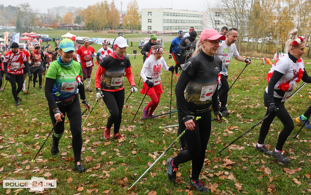 Maszerowali po Puszczy Wkrzańskiej