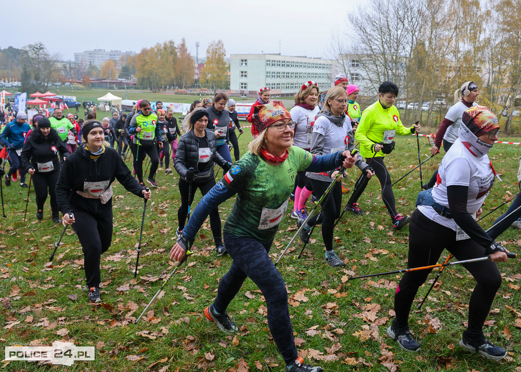 Maszerowali po Puszczy Wkrzańskiej