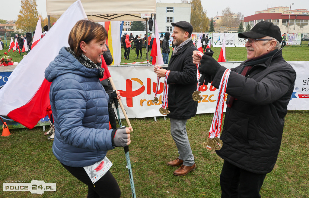 Maszerowali po Puszczy Wkrzańskiej