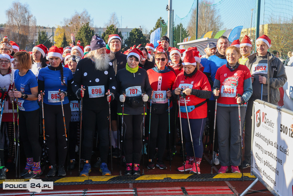 XII Bieg Mikołajkowy - marsz Nordic Walking