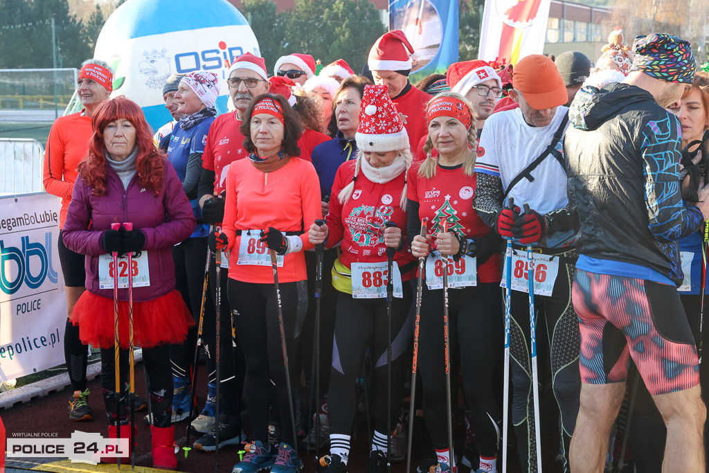 XII Bieg Mikołajkowy - marsz Nordic Walking