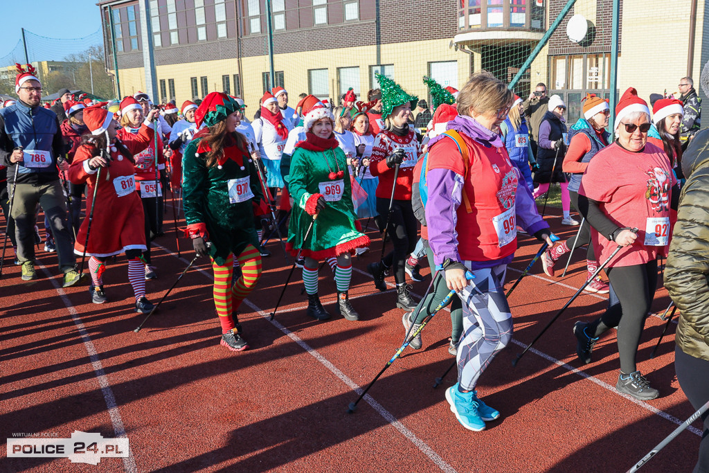 XII Bieg Mikołajkowy - marsz Nordic Walking
