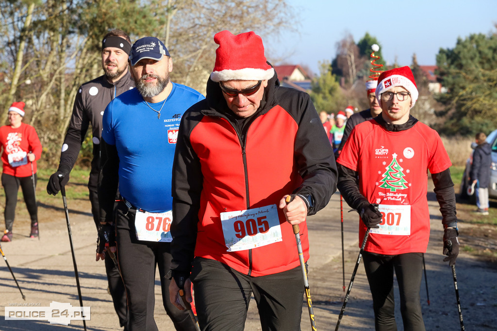 XII Bieg Mikołajkowy - marsz Nordic Walking