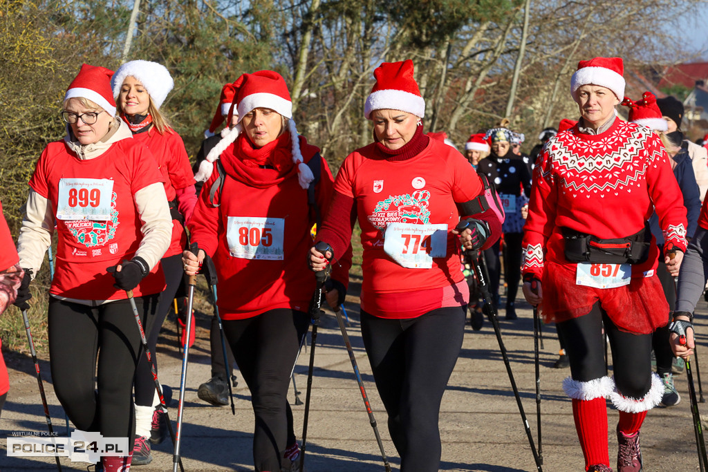XII Bieg Mikołajkowy - marsz Nordic Walking