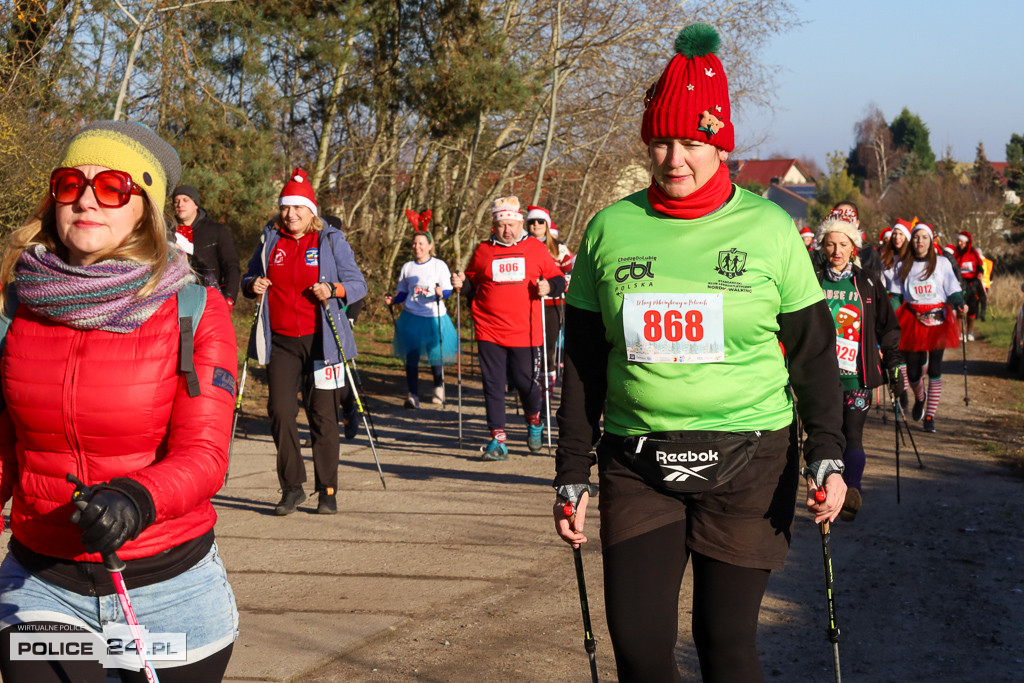 XII Bieg Mikołajkowy - marsz Nordic Walking