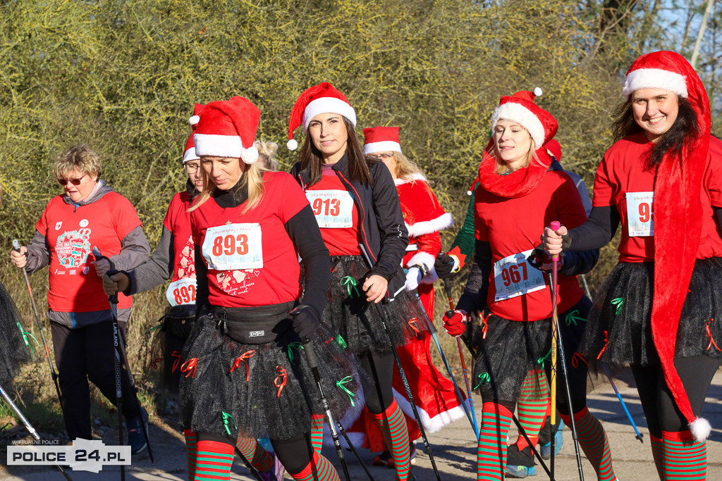 XII Bieg Mikołajkowy - marsz Nordic Walking