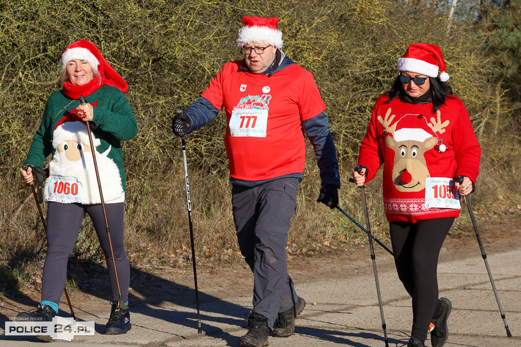 XII Bieg Mikołajkowy - marsz Nordic Walking