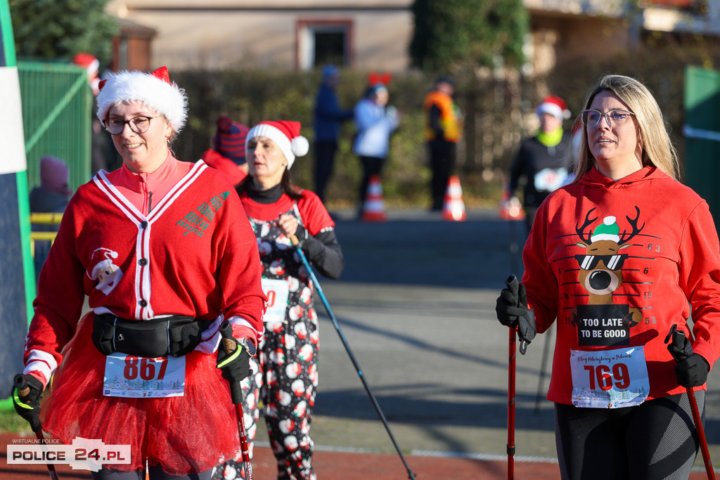 XII Bieg Mikołajkowy - marsz Nordic Walking