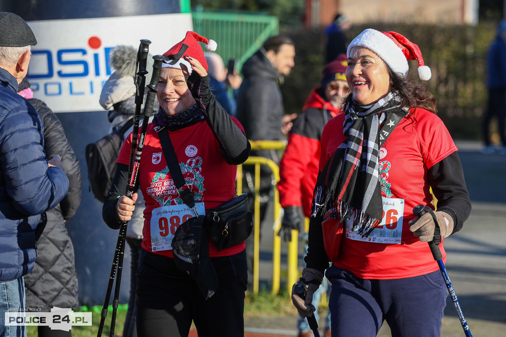 XII Bieg Mikołajkowy - marsz Nordic Walking
