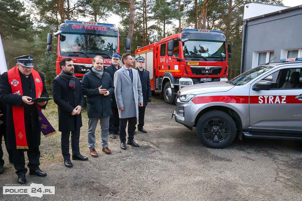 Nowy lekki samochód dla OSP Tanowo