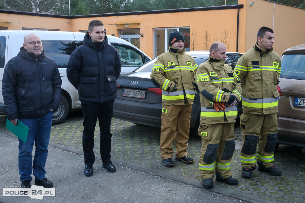 Nowy lekki samochód dla OSP Tanowo