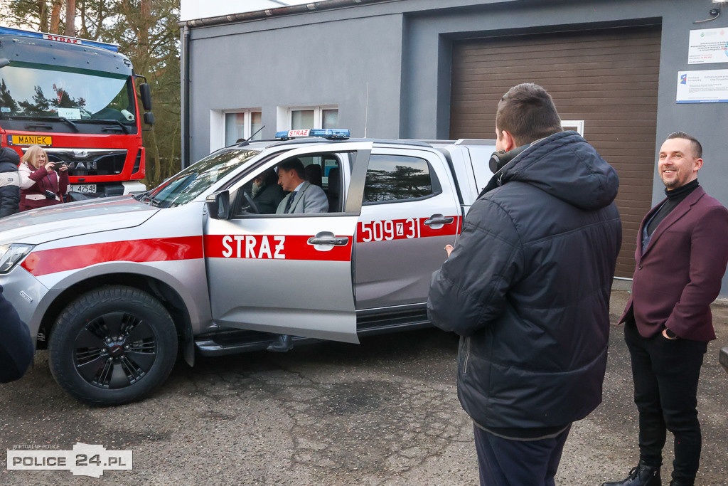 Nowy lekki samochód dla OSP Tanowo