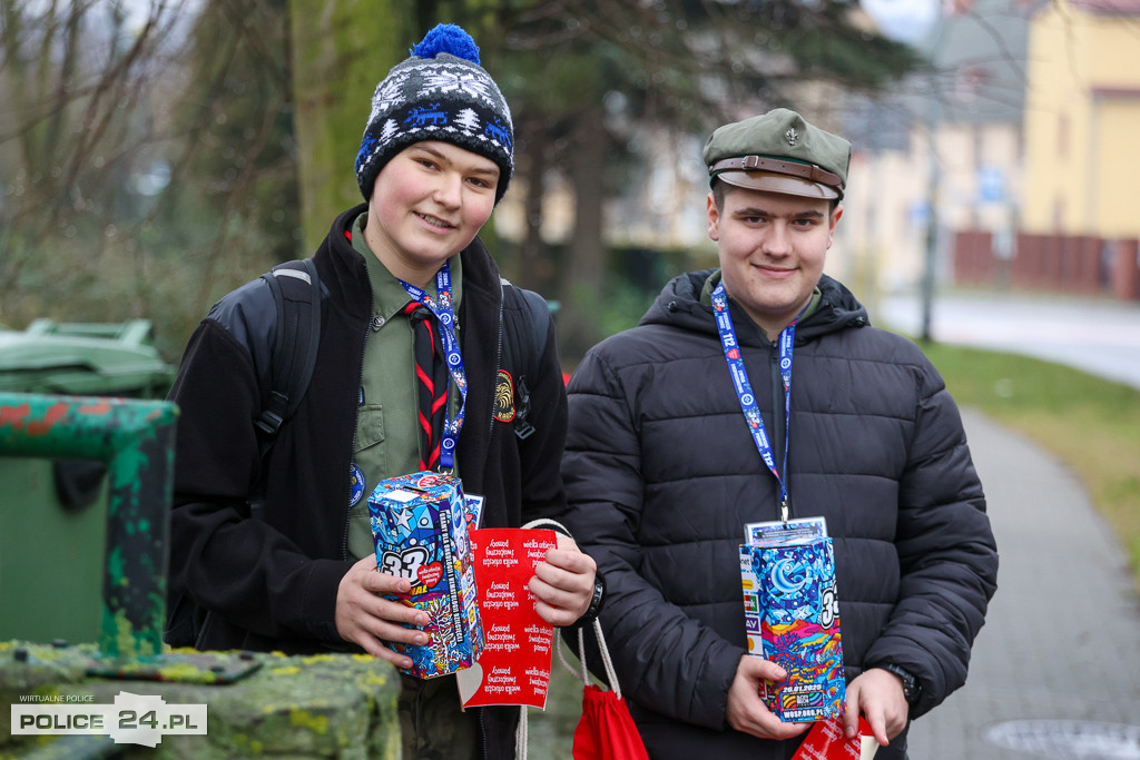 W Policach od rana kwestują na rzecz WOŚP