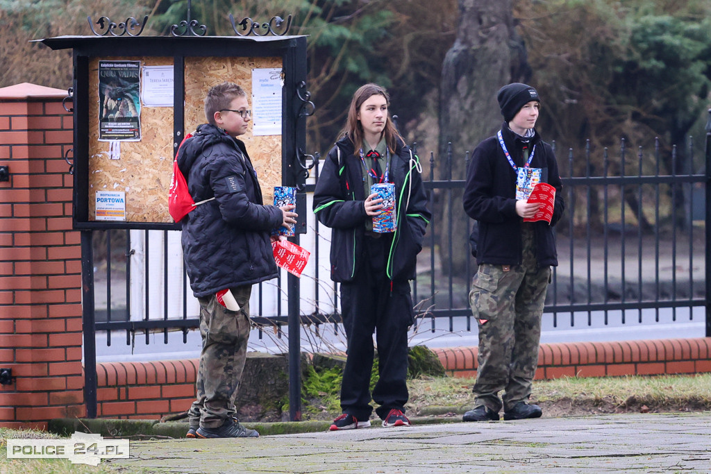 W Policach od rana kwestują na rzecz WOŚP