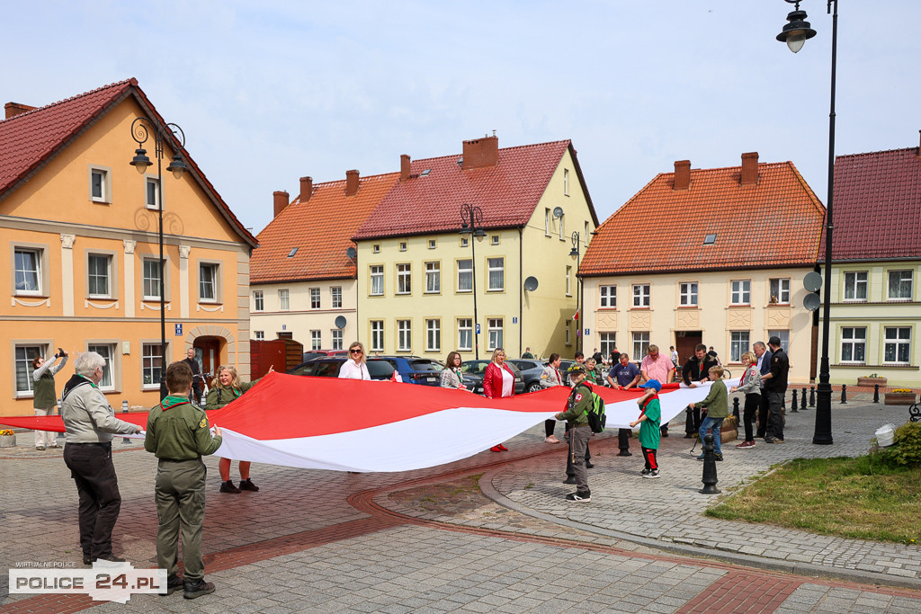 Dzień Flagi Rzeczypospolitej Polskiej w Nowym Warpnie
