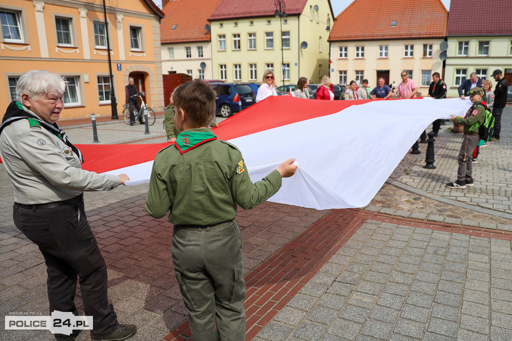 Dzień Flagi Rzeczypospolitej Polskiej w Nowym Warpnie
