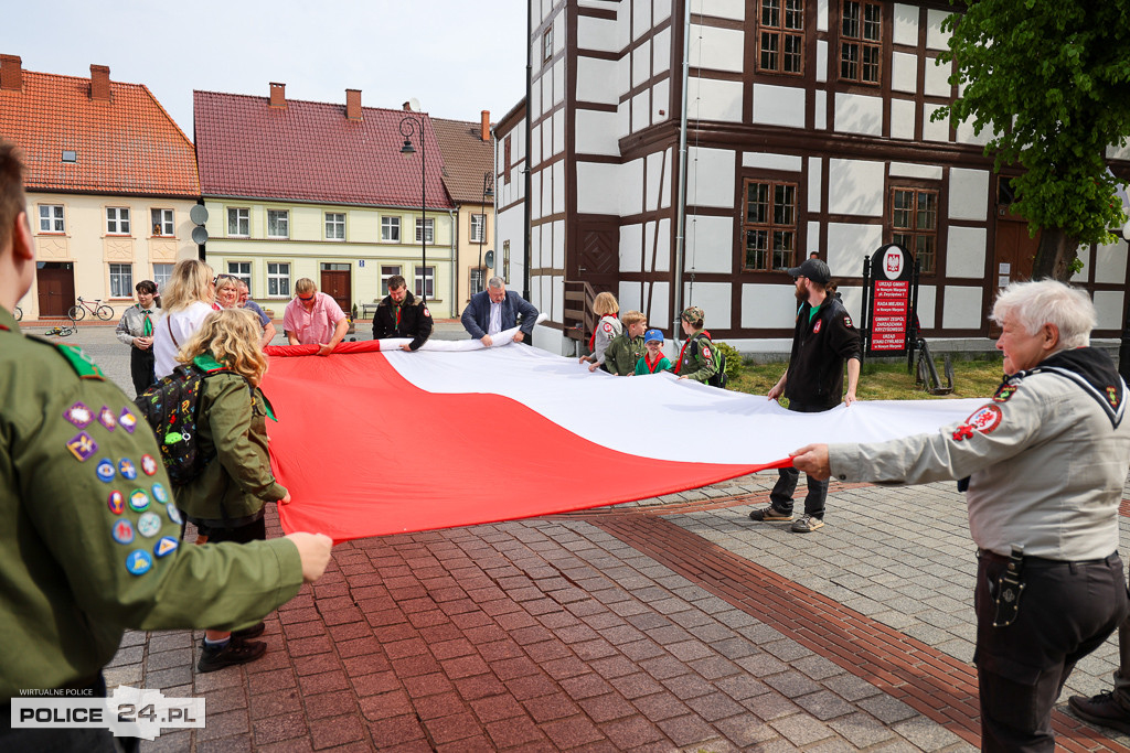 Dzień Flagi Rzeczypospolitej Polskiej w Nowym Warpnie