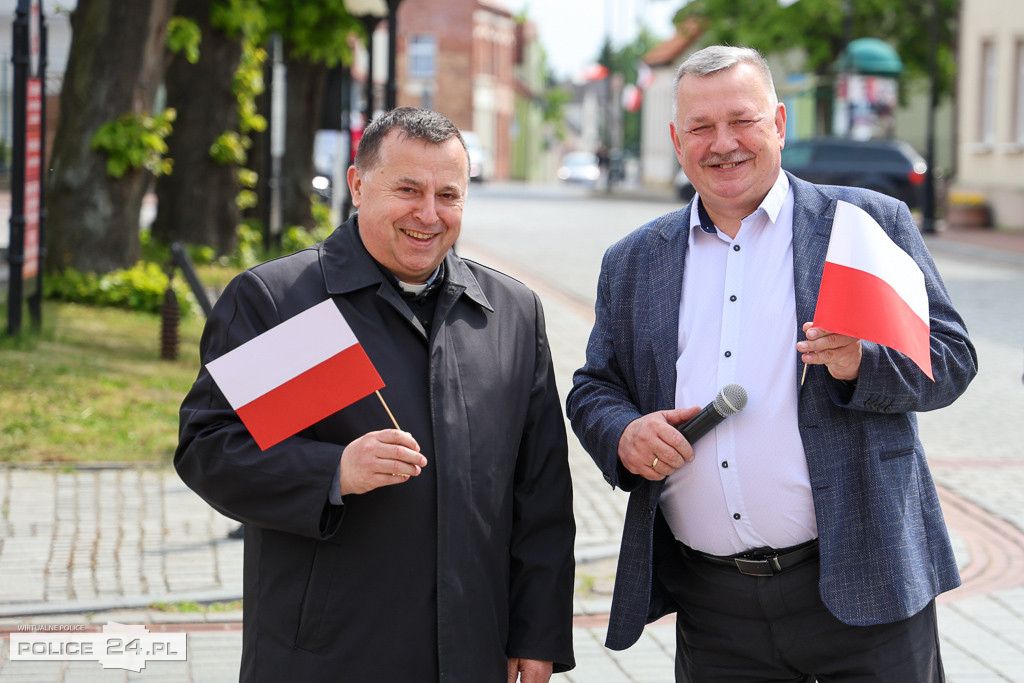 Dzień Flagi Rzeczypospolitej Polskiej w Nowym Warpnie