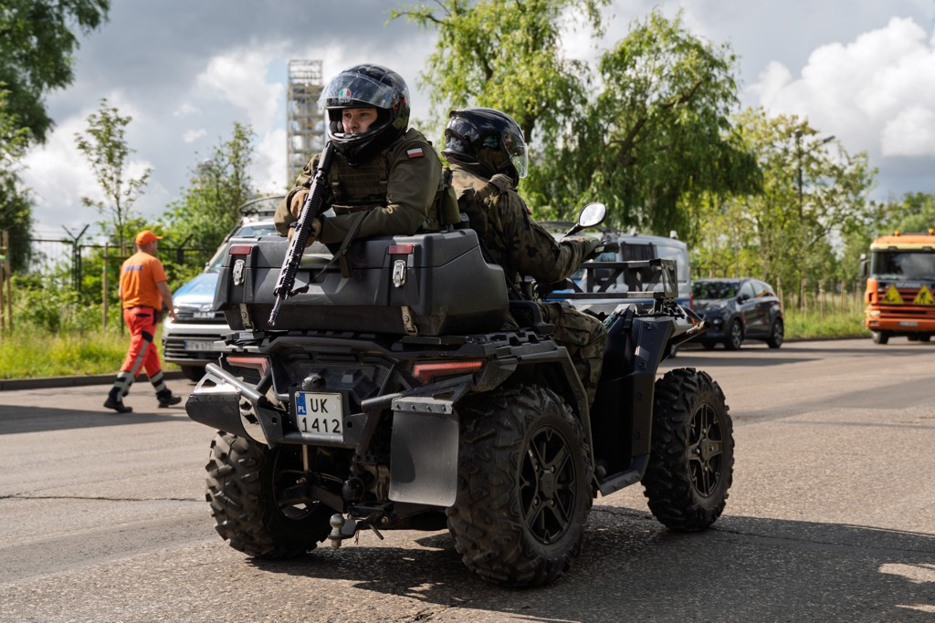 Koniec ćwiczeń Gryf-25