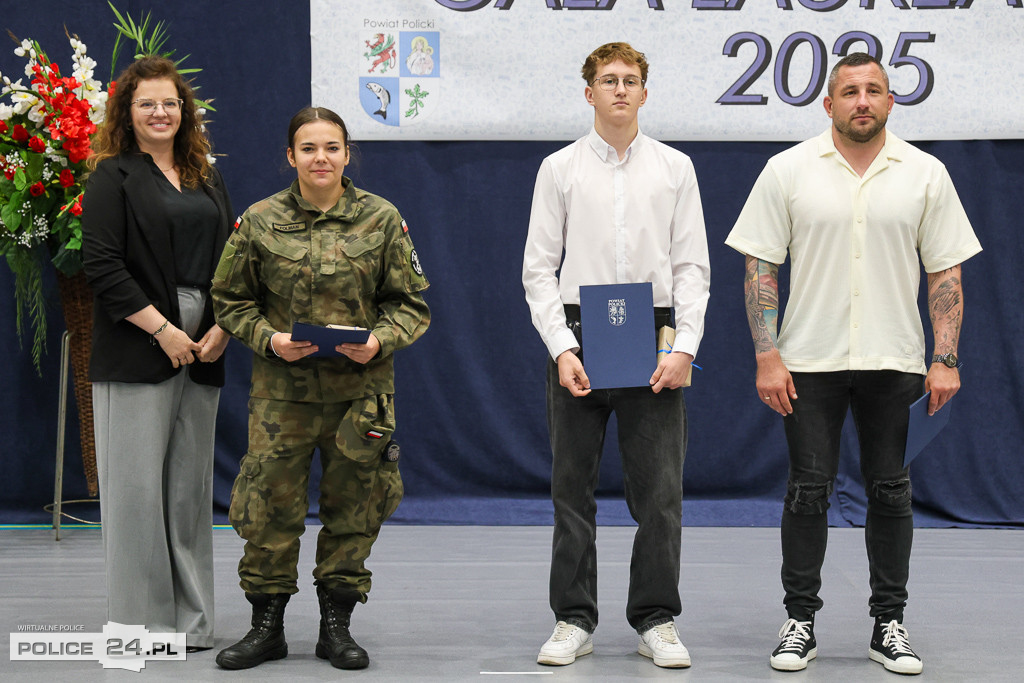 Powiatowa Gala Laureatów 2025 w Policach