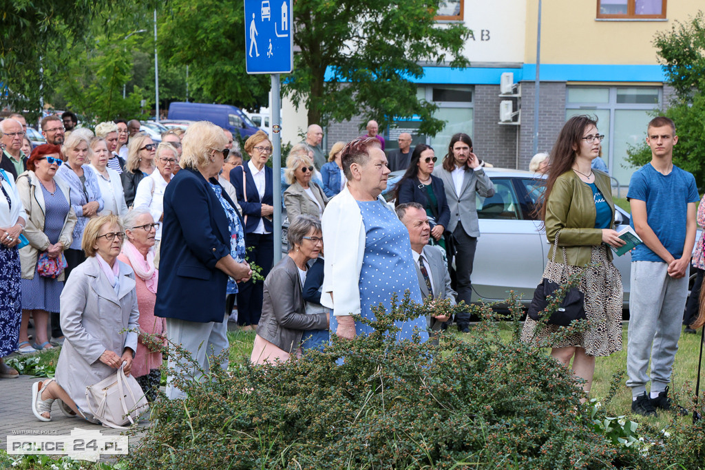 Procesja w parafii pw. św. Kazimierza w Policach