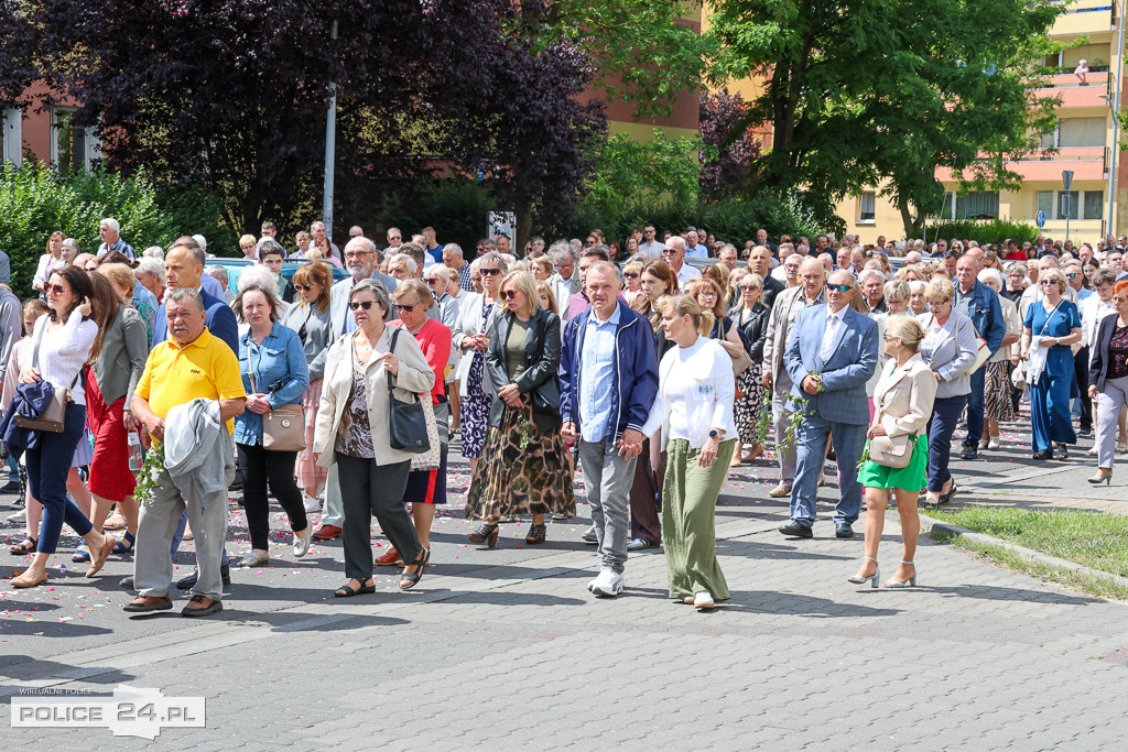 Procesja w parafii pw. św. Kazimierza w Policach