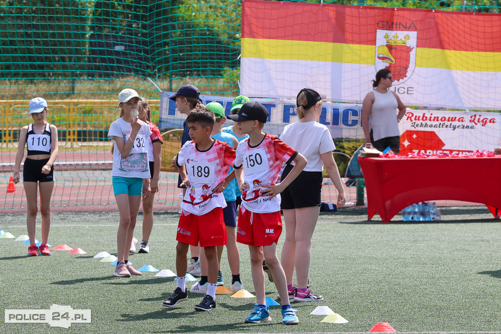 Finał Rubinowej Ligi Lekkoatletycznej w Policach
