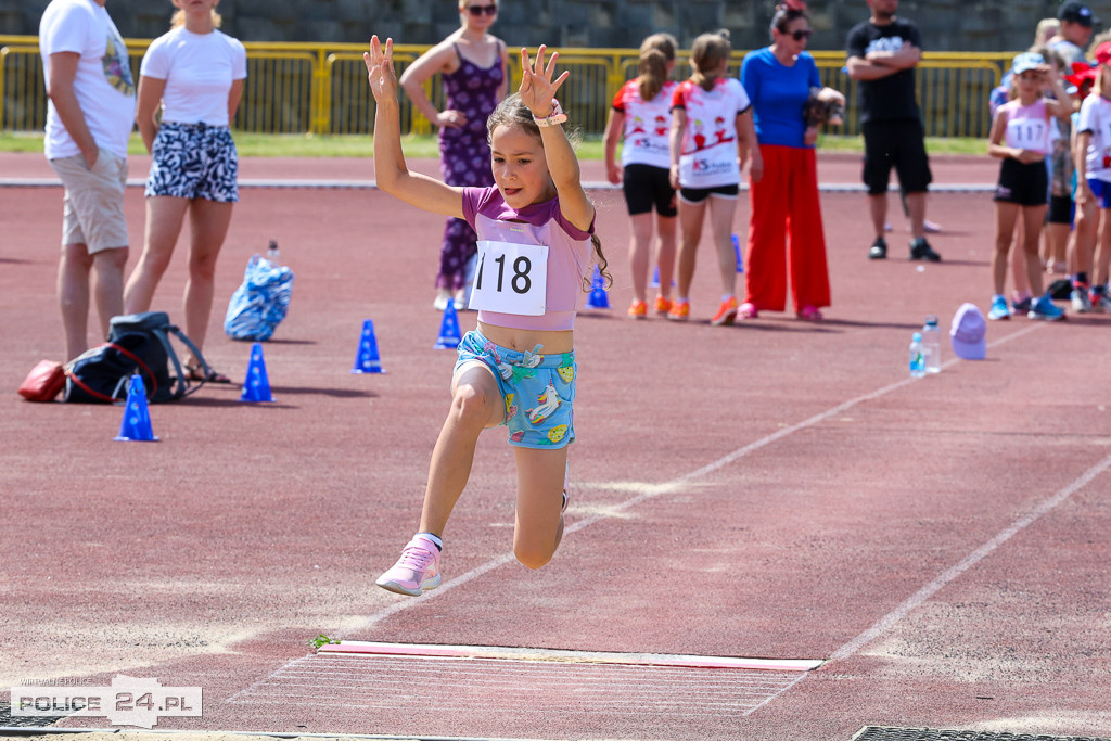 Finał Rubinowej Ligi Lekkoatletycznej w Policach