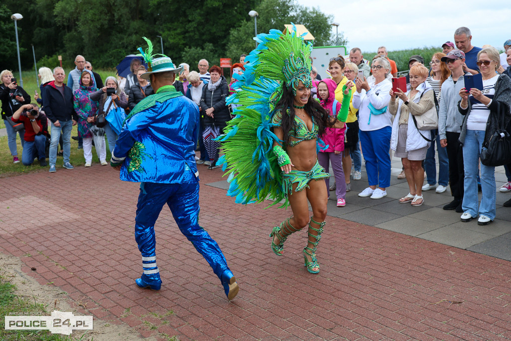 Brazylijskie rytmy na plaży w Trzebieży