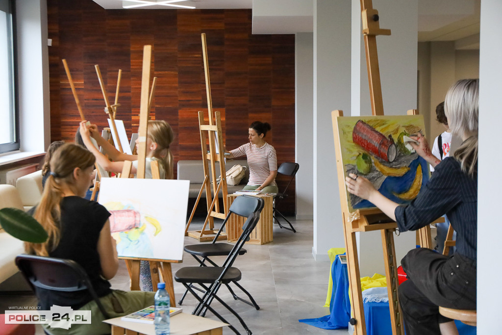 Plener malarski „Być jak Van Gogh” w Policach