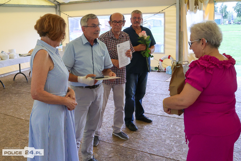 Piknik emerytów policyjnych w Trzebieży