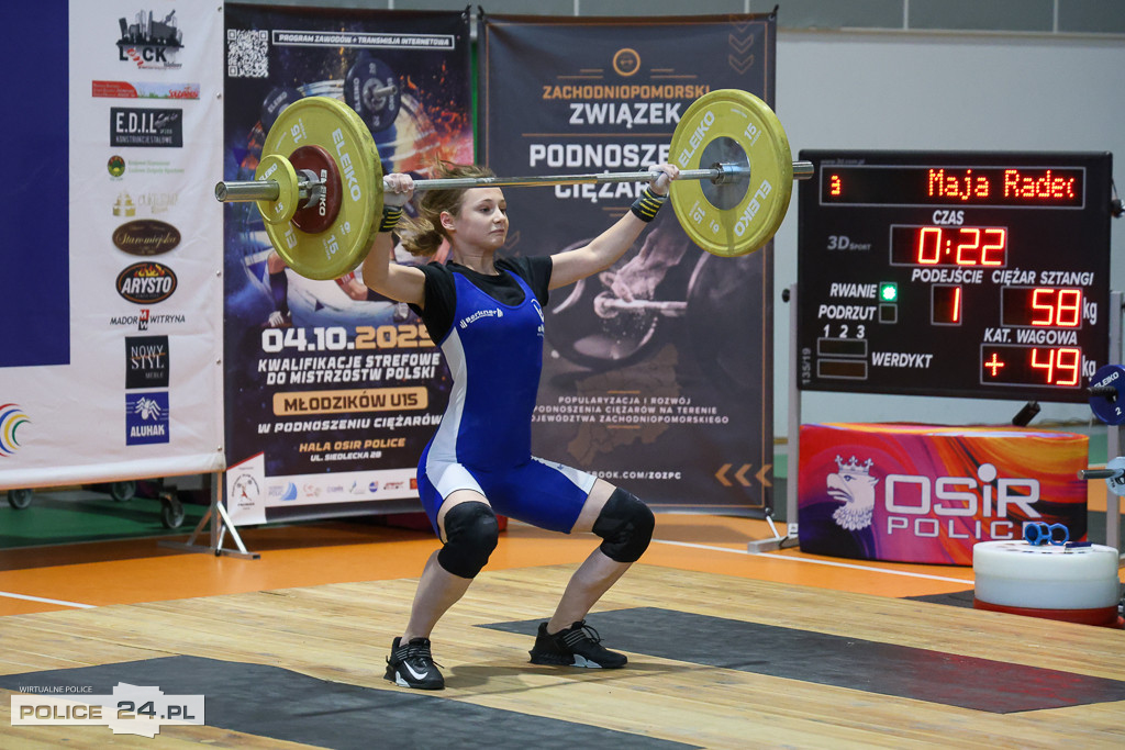 Kwalifikacje strefowe do MP Młodzików U15 w podnoszeniu ciężarów