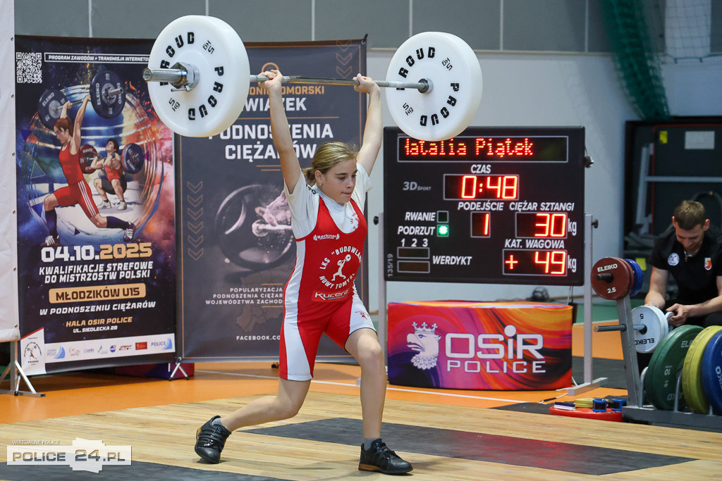 Kwalifikacje strefowe do MP Młodzików U15 w podnoszeniu ciężarów