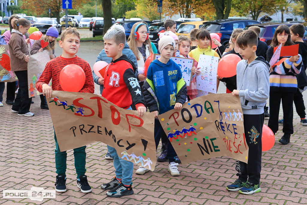 Marsz przeciwko przemocy przeszedł ulicami Polic