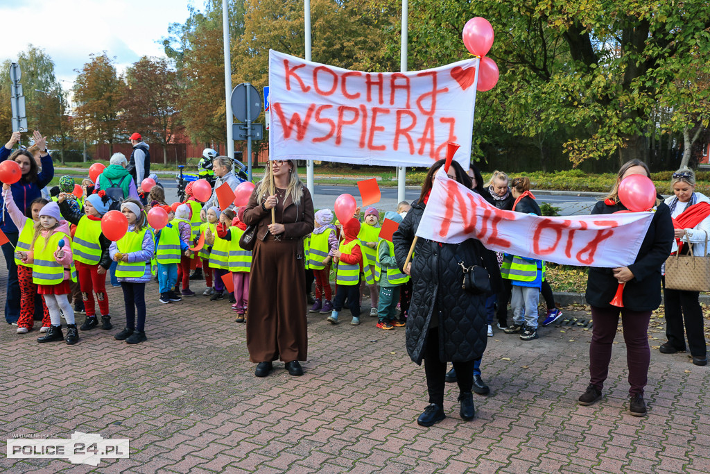 Marsz przeciwko przemocy przeszedł ulicami Polic