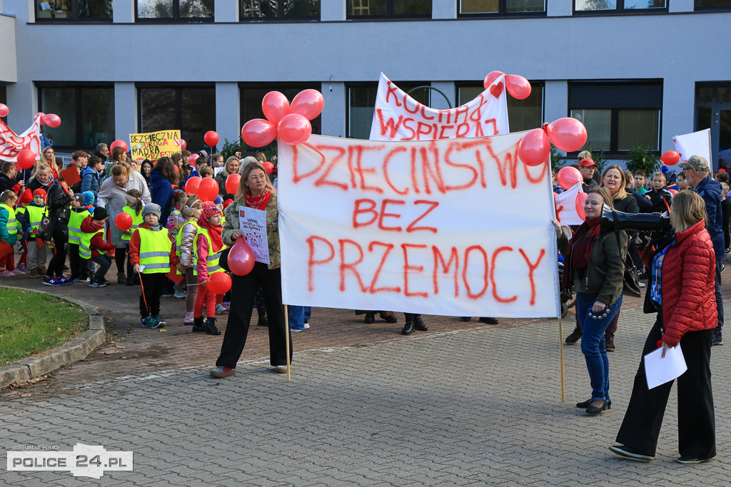 Marsz przeciwko przemocy przeszedł ulicami Polic