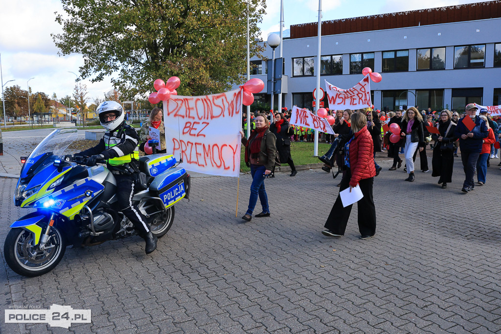 Marsz przeciwko przemocy przeszedł ulicami Polic