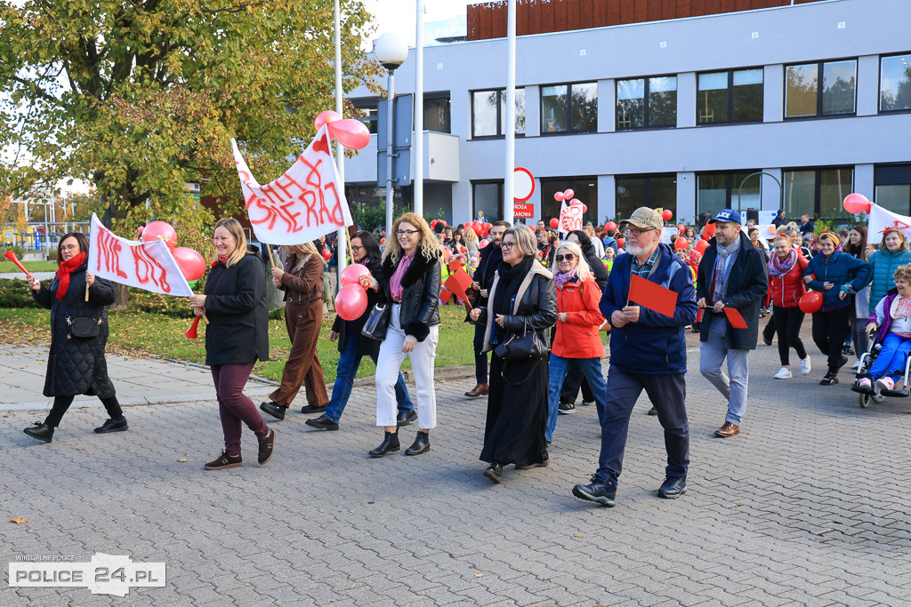 Marsz przeciwko przemocy przeszedł ulicami Polic