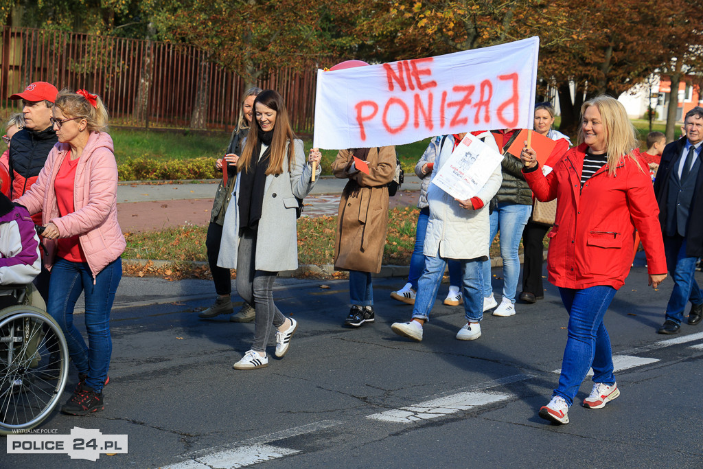 Marsz przeciwko przemocy przeszedł ulicami Polic