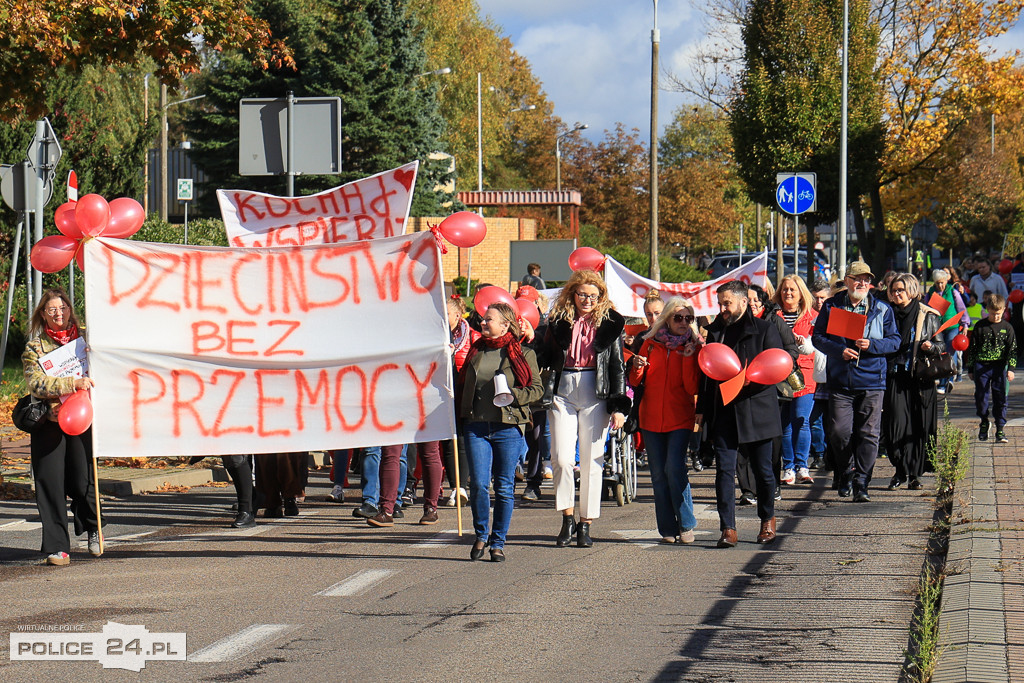 Marsz przeciwko przemocy przeszedł ulicami Polic