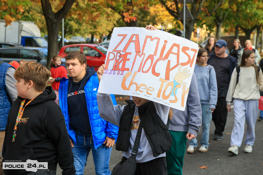 Marsz przeciwko przemocy przeszedł ulicami Polic