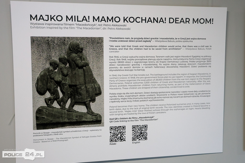 „Majko Mila. Mamo Kochana!” i „Macedończyk” w Policach