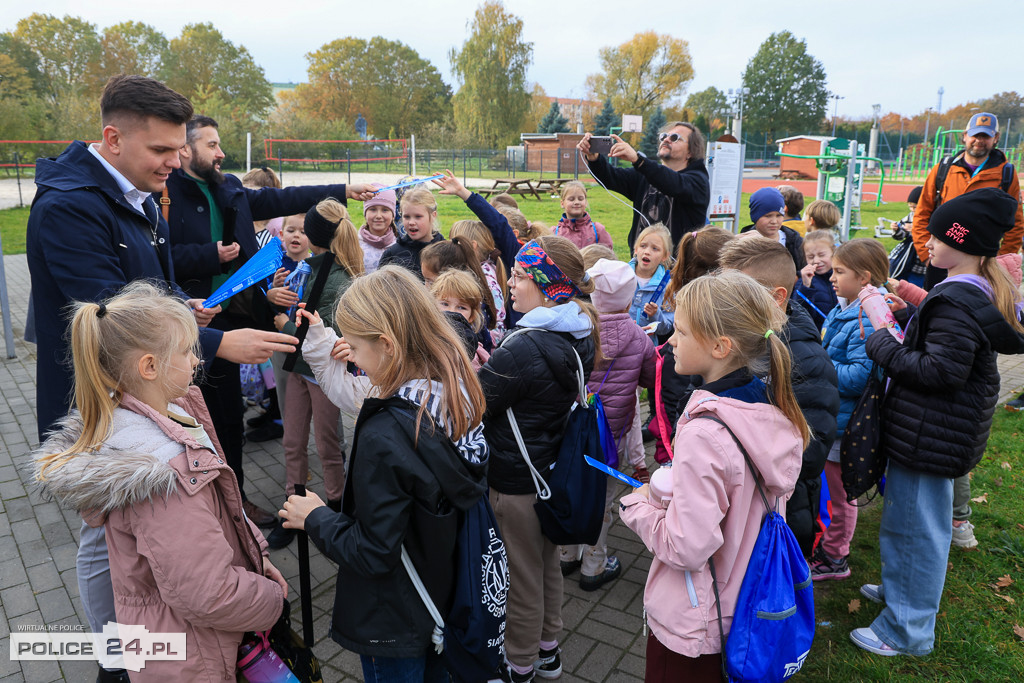 Punkty z odblaskami dla bezpieczeństwa mieszkańców
