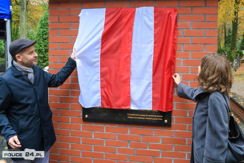 W Policach odsłonięto tablicę poświęconą Stanisławowi Szymaszkowi