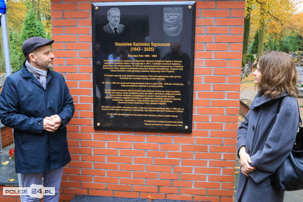 W Policach odsłonięto tablicę poświęconą Stanisławowi Szymaszkowi