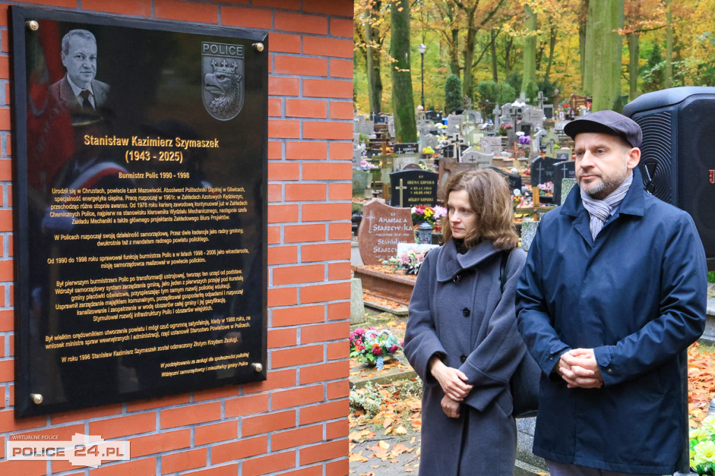 W Policach odsłonięto tablicę poświęconą Stanisławowi Szymaszkowi